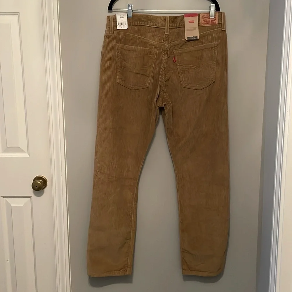 NWT LEVI STRAUSS CORDUROY PANTS TAN - Picture 7 of 9